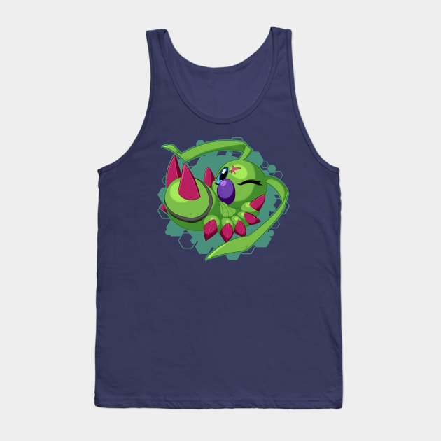 Wormmon Chibi Tank Top by PRPrints